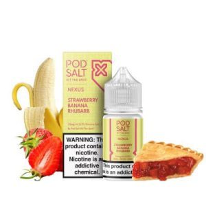 سالت توت فرنگی موز ریواس پادسالتstrawberry bana rhubarb