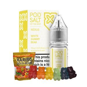 سالت آدامس خرسی پاستیل یخ پاد سالت white gummy bear