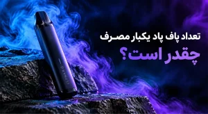 تعداد پاف پاد یکبار مصرف چقدر است؟ (واقعیت یا تبلیغات)